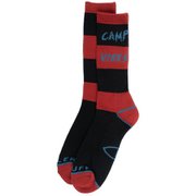 CAMP VIBES SOCK 223ACUSK04 MAROON [アウトドア ソックス]