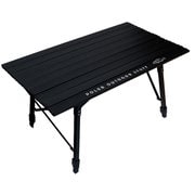 AJUSTABLE ROLLTOP ALUMINUM TABLE 5221C037 BLACK [アウトドア テーブル]