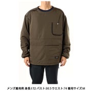 REVERSI NYLON PUFF CREW 223MCV0014 BLK Lサイズ [アウトドア ジャケット メンズ]
