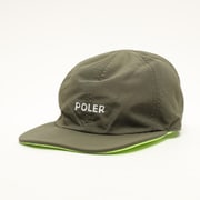 REVERSIBLE FLEECE CAP 223MCV0044 OLIVE/YELLOW [アウトドア キャップ]
