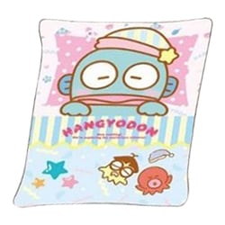HANG YODON クッション Japan Sanrio Die-cut Cushion - Hangyodon : Heart Eyes