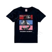 SYNC-GKTS-AM ゴールデンカムイ Tシャツ Mサイズ A 杉元佐一/アシ(リ)パ/白石由竹 [キャラクターグッズ]