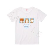 SYNC-GKTS-DL ゴールデンカムイ Tシャツ Lサイズ D ミニキャラ Ver. 杉元佐一/アシ(リ)パ/白石由竹 [キャラクターグッズ]