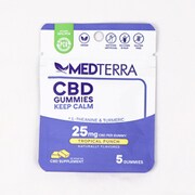 MEDTERRA CBD グミ キープカーム 25mg 5個入り