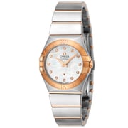 オメガ Constellation(コンステレーション) Quartz 27mm レディース メタルベルト 並行輸入品 5年保証 123.20.27.60.55.007