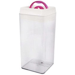 保存容器 1500ml クイック ロック キャニスター ピンク KK-538