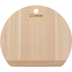 HANAKO 四万十ひのきD型9mmまな板