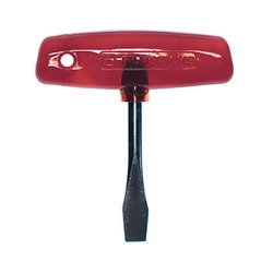 FTHANDLE-SD-RED [Tハンドル スロテッド スクリュードライバー 10mm レッド]
