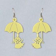 CRU090037 [ピアス リトルミイと傘 イエロー]