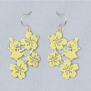 CRU090038 [ピアス リトルミイとりんごの花 イエロー]