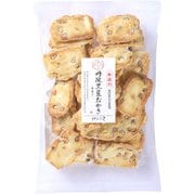 無選別 丹波黒豆おかき(素焼き) 170g