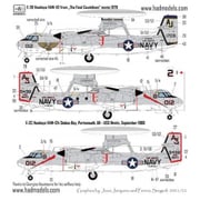 HAD72225 1/72 E-2C/B ホークアイ ファイナルカウントダウン デカール [プラモデル用品]