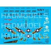HAD72251 1/72 F-14A VF-84 ファイナル・カウントダウン デカール （ハセガワ用） [プラモデル用品]