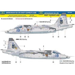 HAD48265 1/48 Su-25 フロッグフット ウクライナデジタル迷彩 2 デカール （ズべズダ用） [プラモデル用品]