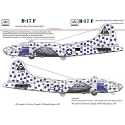 HAD72156 1/72 B-17F スポッテッド・カウ デカール [プラモデル用品]