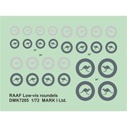 MKMDMK 7205 1/72 デカール オーストラリア空軍 ロービジ国籍マーク [プラモデル用品]