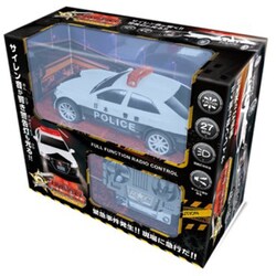 アオシン トヨタ クラウンHT SLパトカー電動走行tinブリキtoy箱付car アオシン トヨタ クラウンHT SLパトカー電動走行tinブリキtoy箱