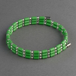 COREFORCE LOOP LIME GREEN （コアフォースループ ライムグリーン） K14 ホワイトゴールド 50cm