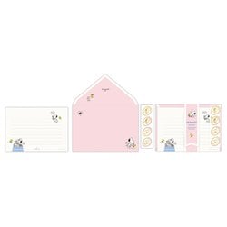 EES-812-140 [レターセット スヌーピービーユアピンク]