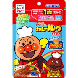 アンパンマンカレールゥ あまくち 8皿分 [カレールー]