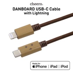 DANBOARD USB cable （Type-C to Lightning） 50cm CHE-272