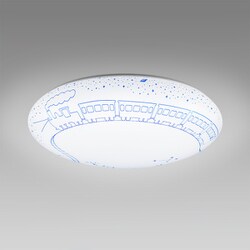 LEDシーリングライト 8畳 調光 銀河鉄道 HLDZ08323SG