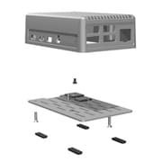 Raspberry Pi 4B 専用 ヒートシンクケース RPH-4B-H-S