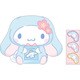 シナモロールポチ袋 シールウサギ 457612