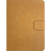 iPadAir 11インチ M2(2024)/iPad Air 10.9インチ 第5/4世代(2022/2020年)用 PUレザージャケット キャメル TBC-IPA2208CA