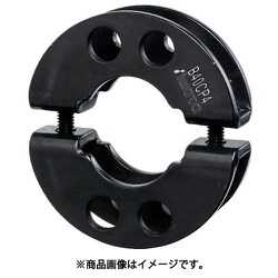 IWATA 丸シャフト用 4穴付 黒染め B10CP4