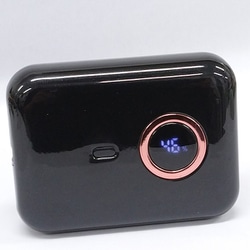 モバイルバッテリー 10000mAh ブラック RM3870BK