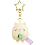 MF77301 すみっコぐらし フォーチューンマーケット おまじないぶらさげぬいぐるみキーホルダー ねこ [キャラクターグッズ]