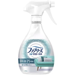 ファブリーズ W除菌+消臭スプレー 布用 香りが残らない 本体 370mL [布用消臭剤]