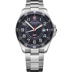 FieldForce（フィールドフォース） GMT ブルー ステンレススチールブレスレット 正規品 5年保証 241896