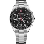 FieldForce Classic Chrono（フィールドフォース クラッシック クロノ） ブラック ステンレススチールブレスレット 正規品 5年保証 241899