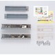 23-177 Nゲージ 対向式ホームセット [鉄道模型用レイアウト用品]