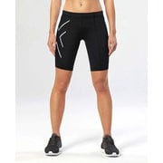 WOMENS PWXコンプレッションショーツ WA4176B Black/Silver XSサイズ [コンディショニングウェア タイツ レディース]