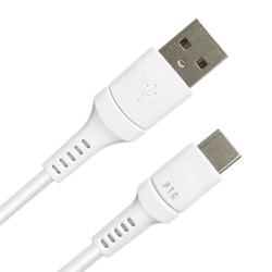 タイプCケーブル 温度センサー内蔵 1m 白（ホワイト） ＋ECO UCJ-EPTC 1M WH