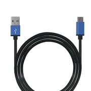 ライトニングケーブル 高耐久 2m BL(ブルー) +ECO MUJ-ESTG2M BL
