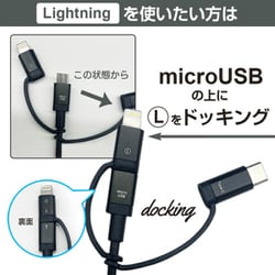 ヨドバシ.com - AIR-J エアージェイ UKJ-ELMC2M RD [3in1 マルチUSB