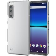 Xperia 5 IV(SO-54C/SOG09) ケース カバー ハード 軽量 薄型 スリム カメラレンズ保護設計 ストラップホール付 UVコート 極み設計 クリア PM-X224PVKCR