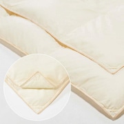 羽毛ふとん エクセル シングル（150×210cm） グースダウン93％ 羽毛布団 掛け布団800g＋肌掛け布団400g [U2EXC3S]