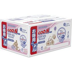 グーン まっさらさら通気 赤ちゃん用 おてふき 体拭き (4個
