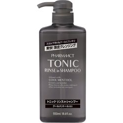ファーマアクト クールトニックリンスインシャンプー 本体 550ml [シャンプー＆リンス]