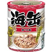 UM3-1 海缶ミニ3P かつお 180g [キャットフード]