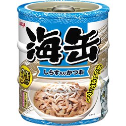 ヨドバシ.com - アイシア UM3-2 海缶ミニ3P しらす入りかつお 180g [キャットフード] 通販【全品無料配達】