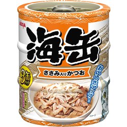 ヨドバシ.com - アイシア UM3-3 海缶ミニ3P ささみ入りかつお 180g [キャットフード] 通販【全品無料配達】