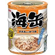 UM3-3 海缶ミニ3P ささみ入りかつお 180g [キャットフード]