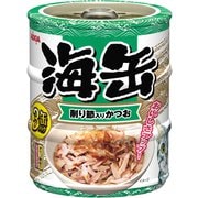 UM3-4 海缶ミニ3P 削り節入りかつお 180g [キャットフード]