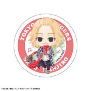 東京リベンジャーズ 缶バッジ ENJOY MUSIC Ver. 私服 / 佐野万次郎 [キャラクターグッズ]